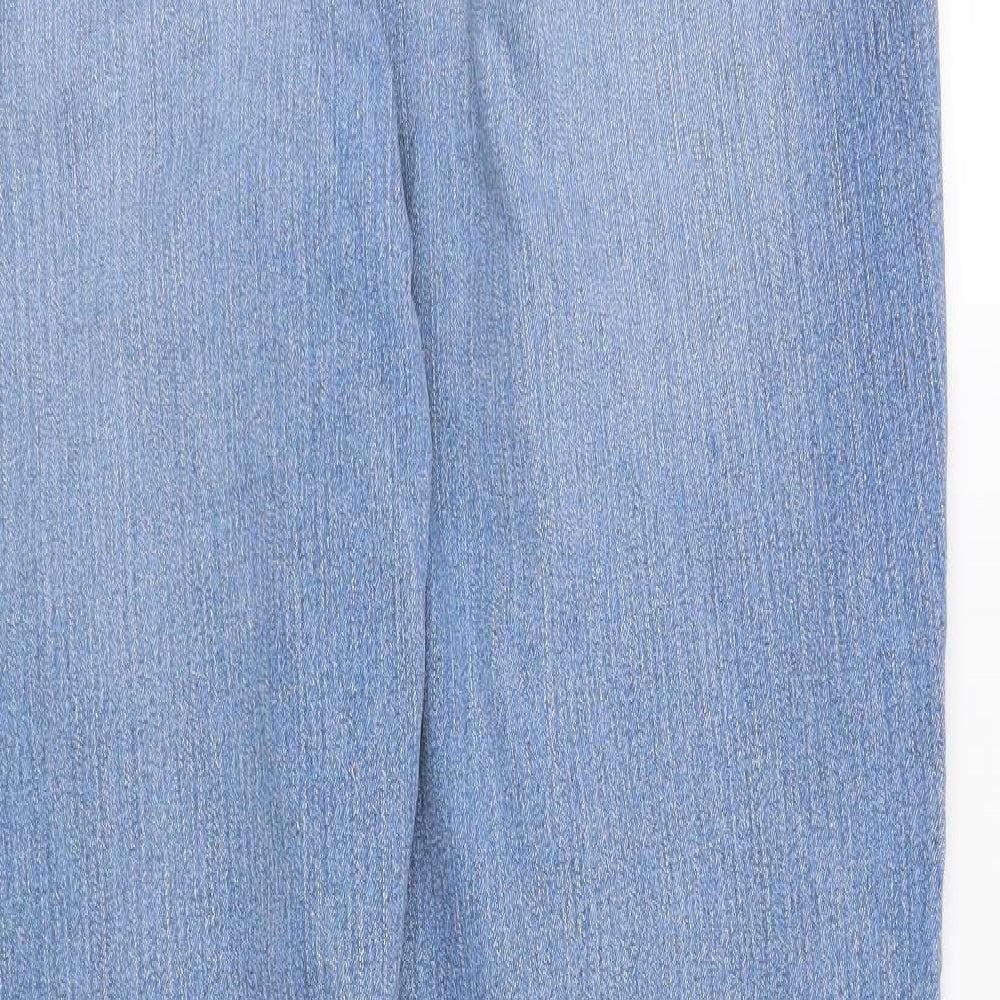 Preworn Womens Blue   Straight Jeans Size 16 L27 in