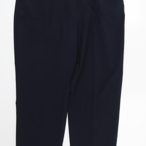 Laura Scott Womens Blue   Trousers  Size 16 L28 in