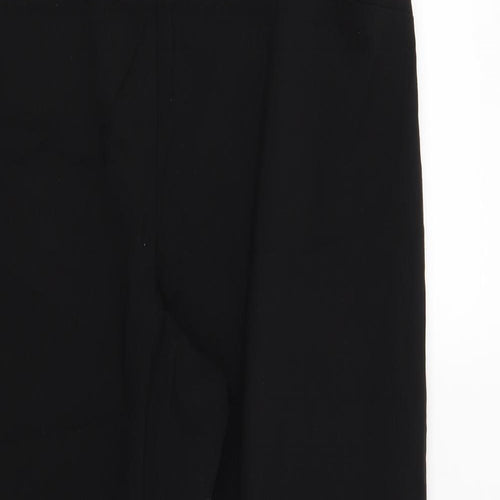 George Womens Black   Trousers  Size 16 L27 in