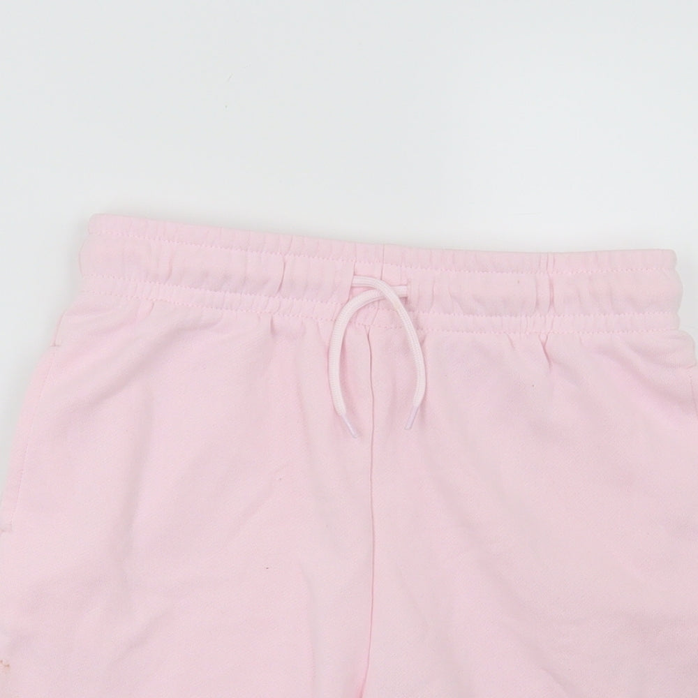 Primark Girls Pink   Sweat Shorts Size 11-12 Years