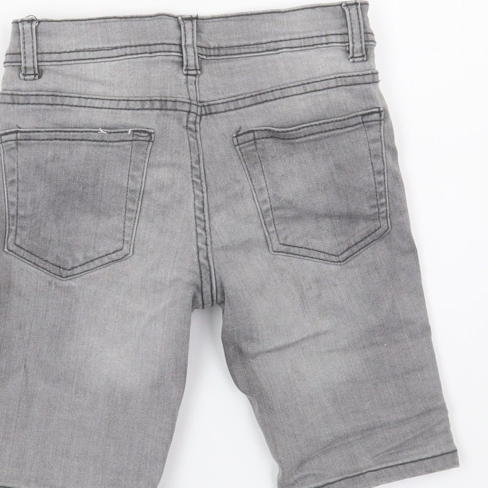 Denim CO Boys Grey   Biker Shorts Size 5-6 Years