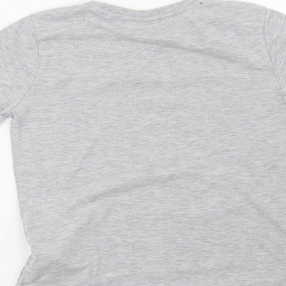 LEGO Boys Grey   Basic T-Shirt Size 7-8 Years  - The Lego Batman Movie DC Comics
