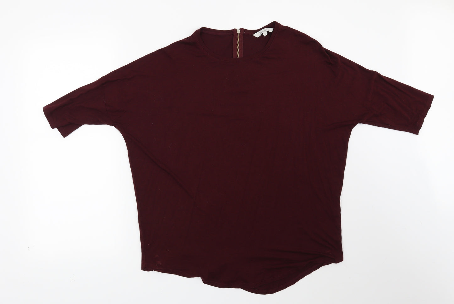 Peacocks Womens Red   Basic Blouse Size 12