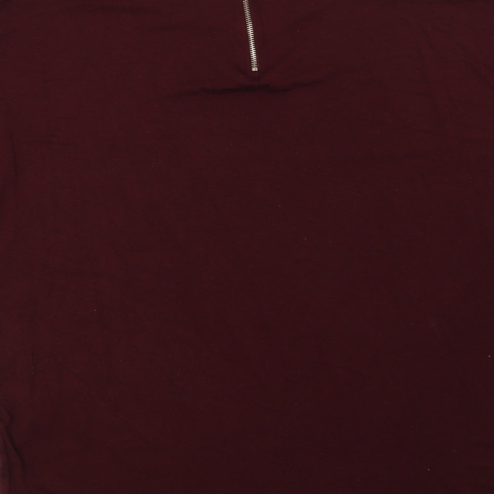 Peacocks Womens Red   Basic Blouse Size 12