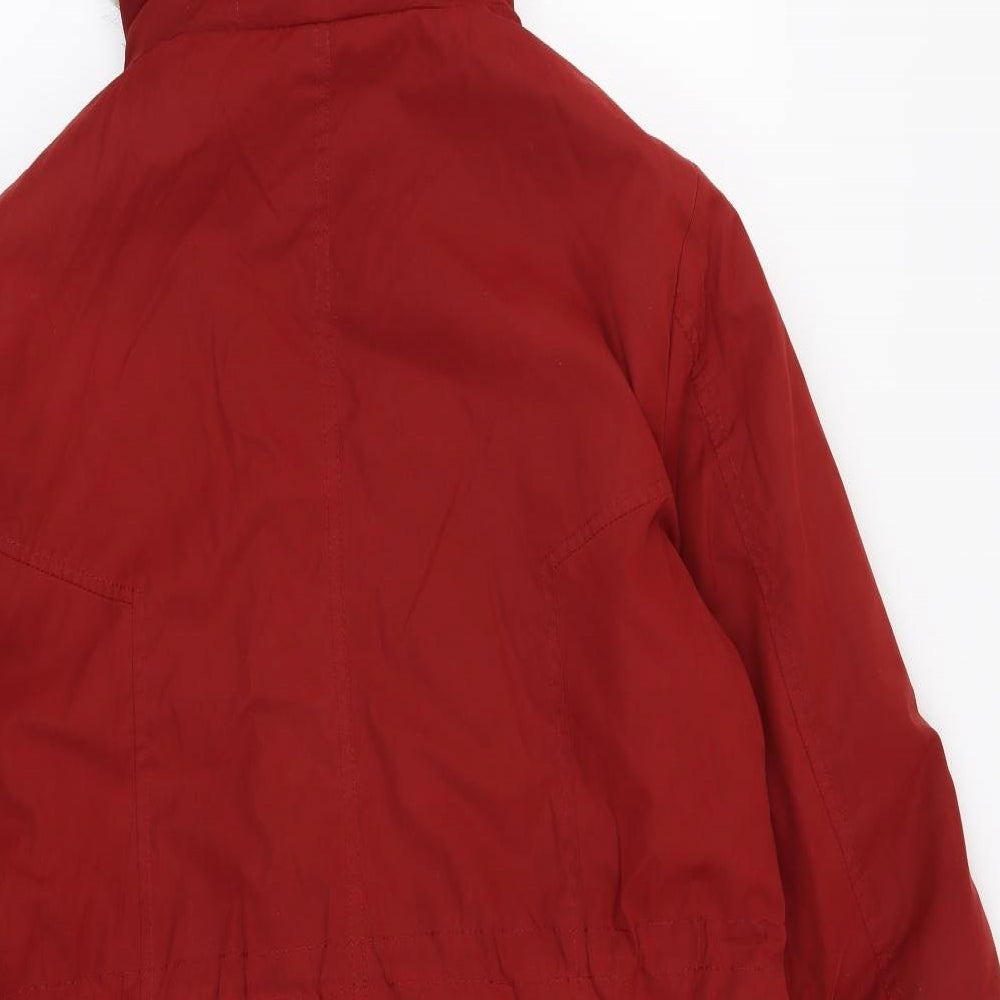 George Womens Red   Parka Coat Size M