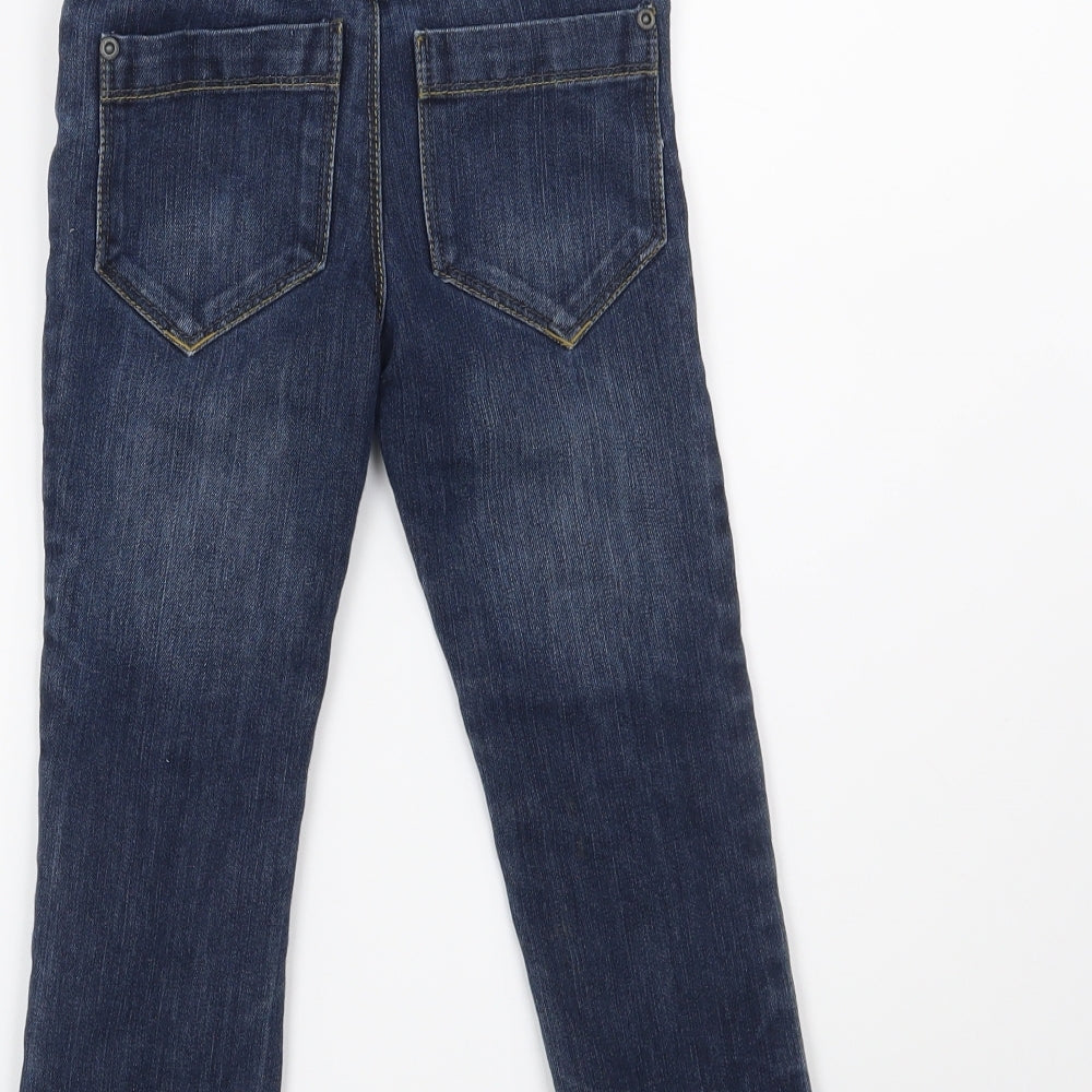 Vertbaudet Boys Blue   Straight Jeans Size 5 Years