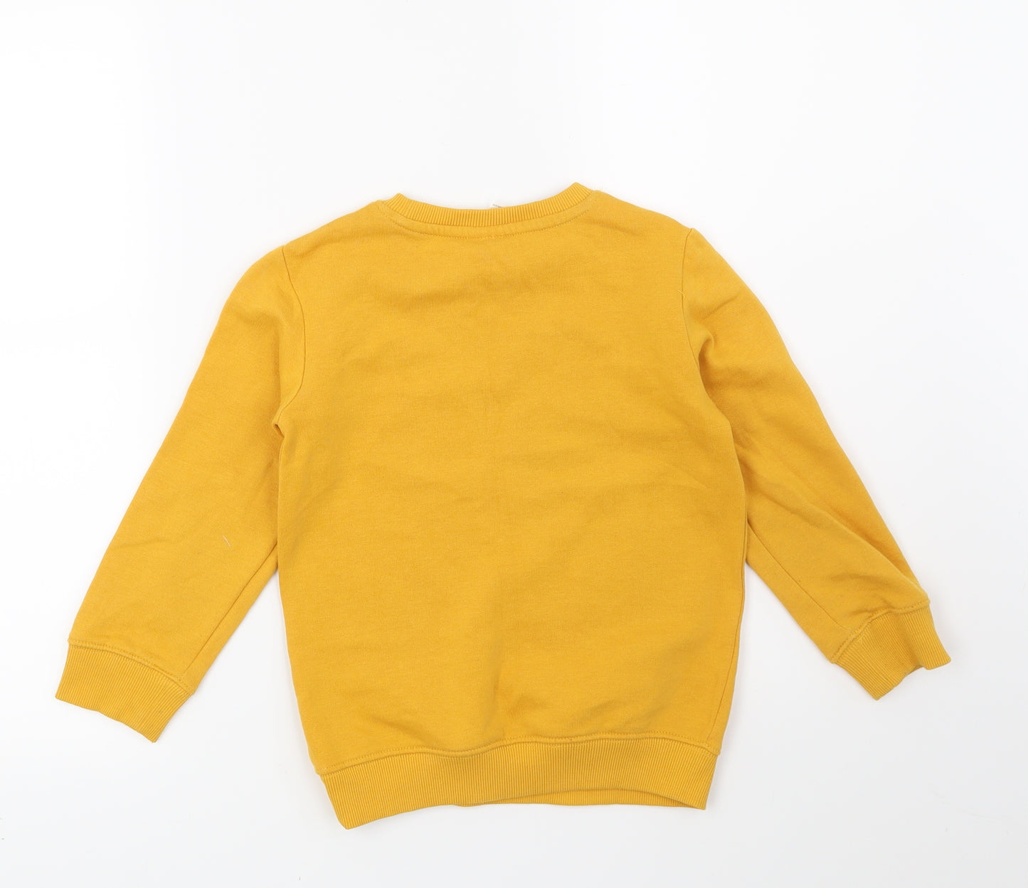 Urban Rascals Boys Yellow   Pullover Sweatshirt Size 5-6 Years  - Dinosaur
