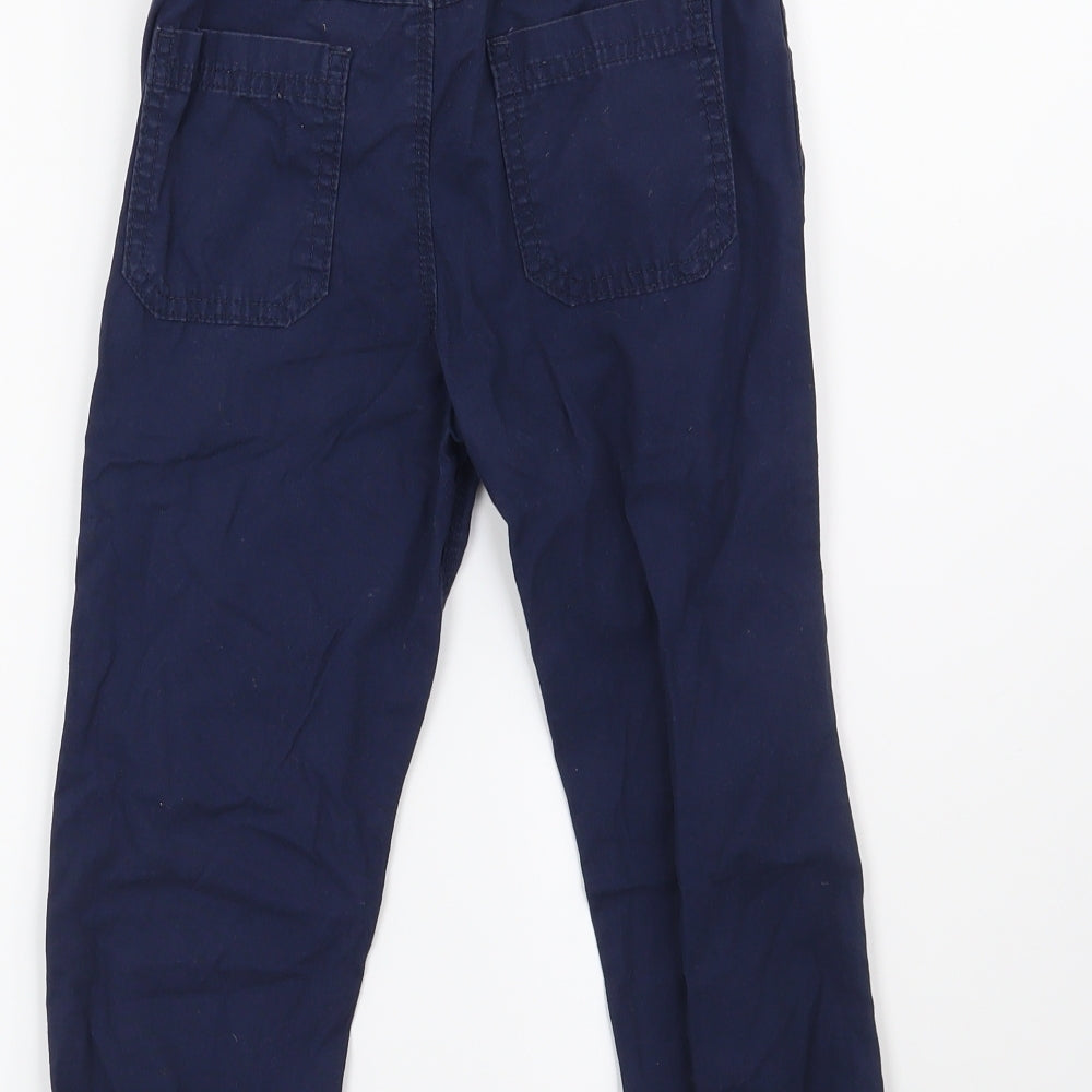George Boys Blue   Cargo Trousers Size 4-5 Years