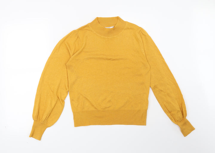 NEXT Womens Yellow   Pullover Jumper Size 6