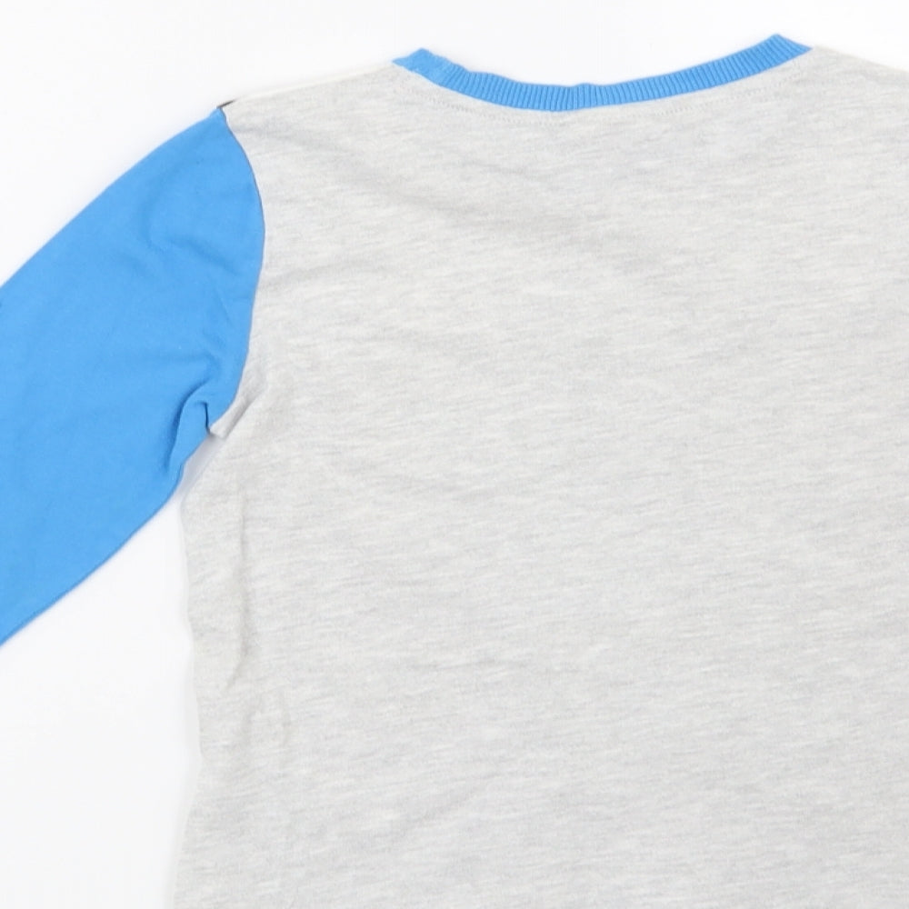 Marvel Boys Grey Batik  Basic T-Shirt Size 4-5 Years  - Marvel