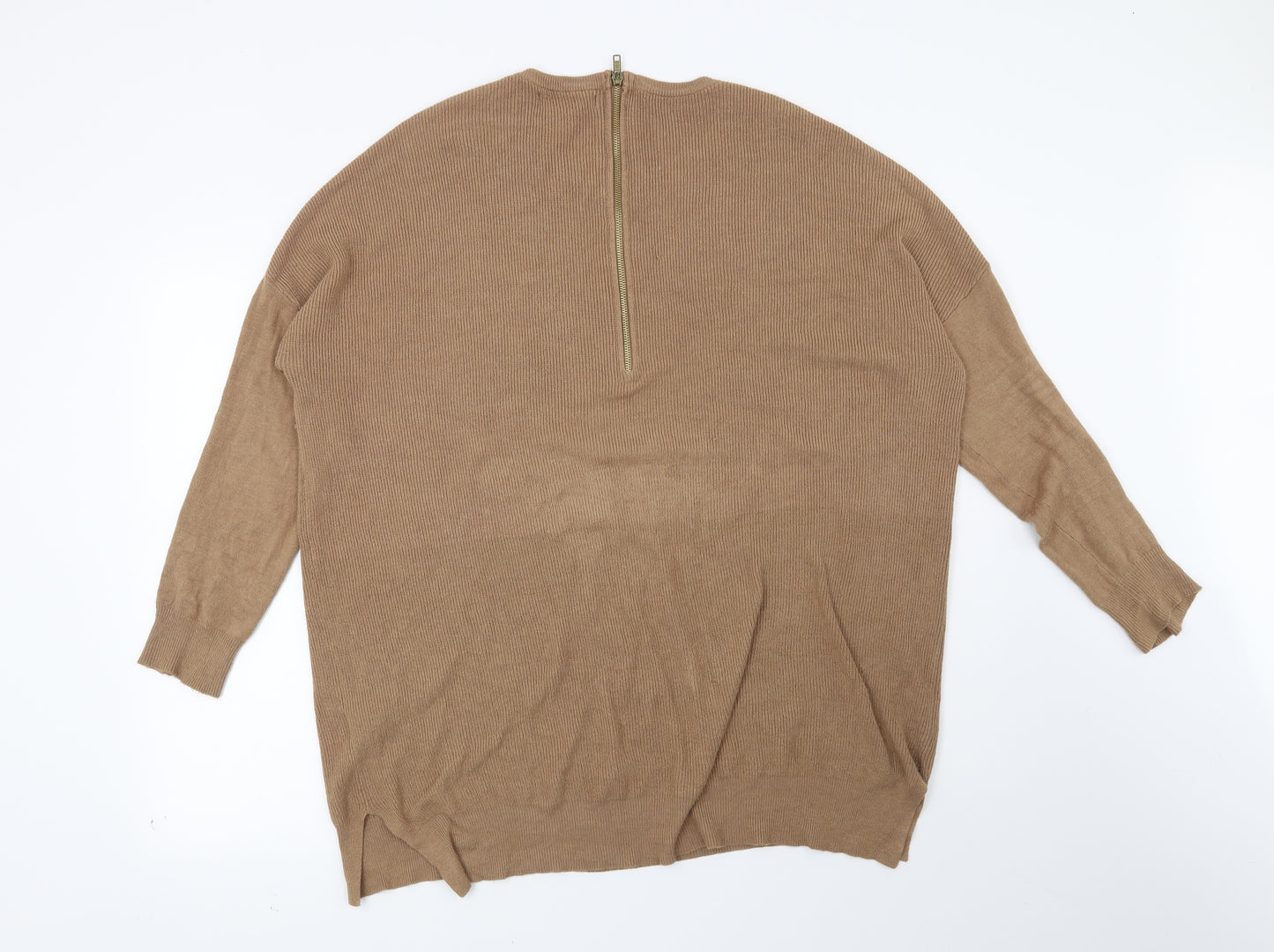 Atmosphere Womens Brown Striped  Pullover Jumper Size 14