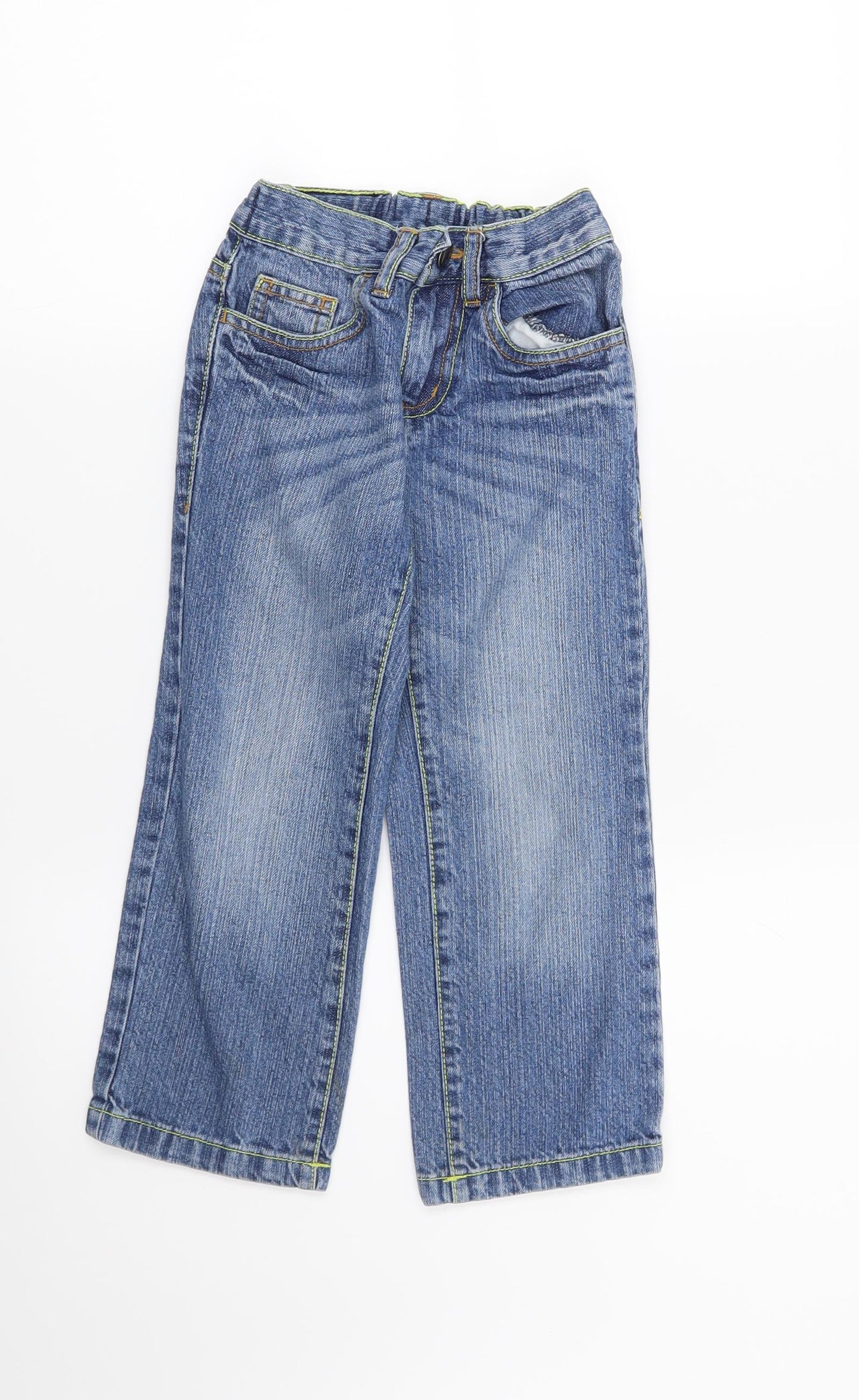 Preworn Boys Blue   Straight Jeans Size 5 Years