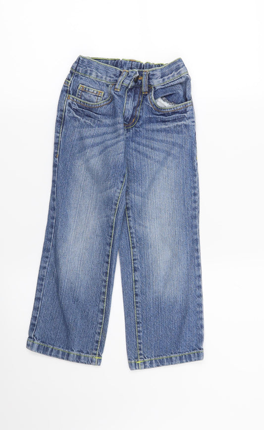 Preworn Boys Blue   Straight Jeans Size 5 Years