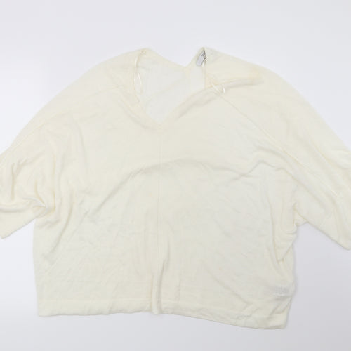 NEXT Womens Beige   Pullover Jumper Size L