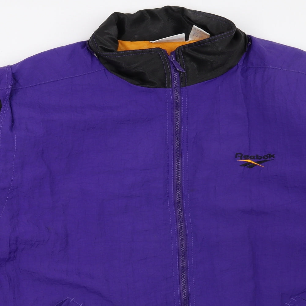 Reebok Mens Purple   Jacket  Size L