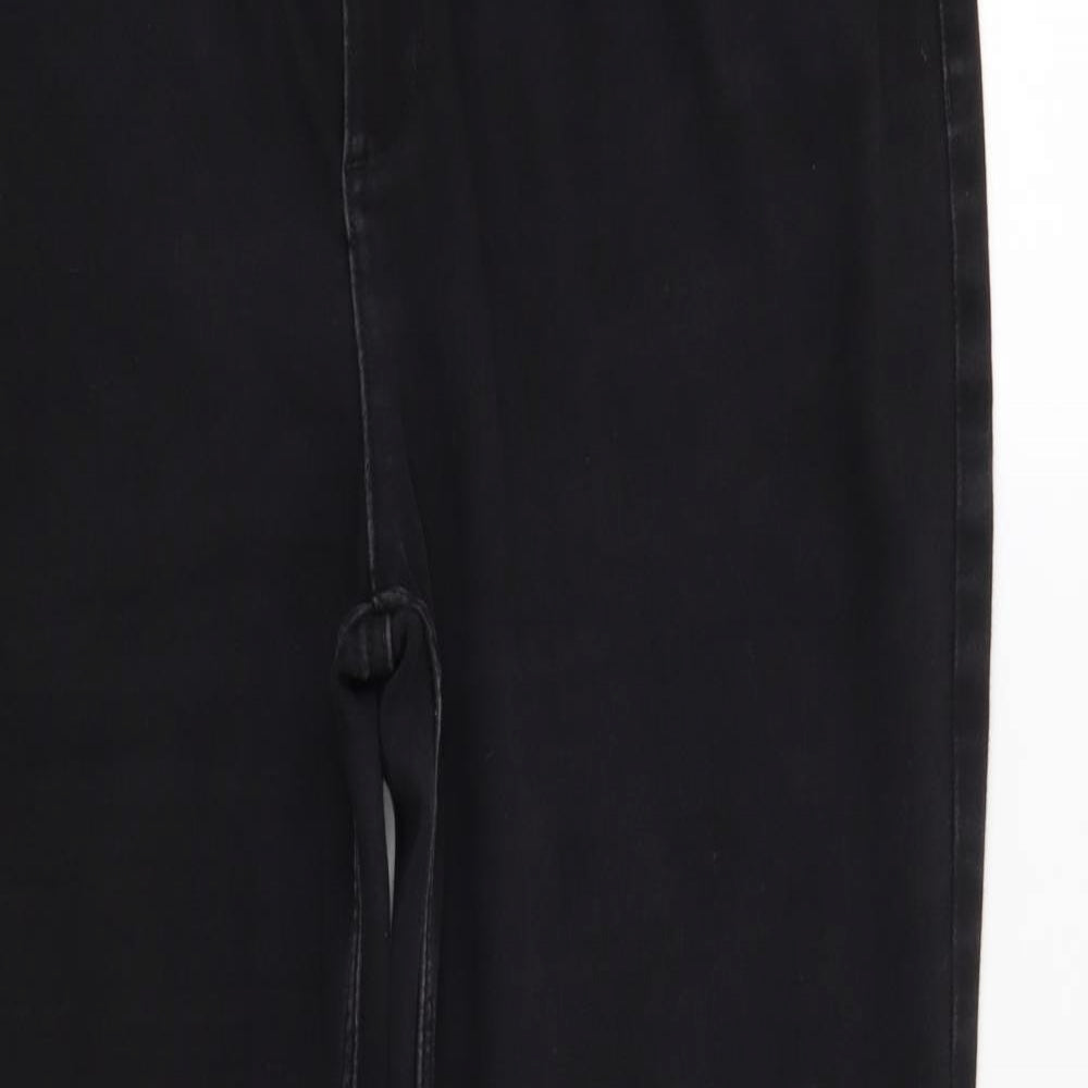 Marks and Spencer Womens Black   Straight Jeans Size 20 L27 in