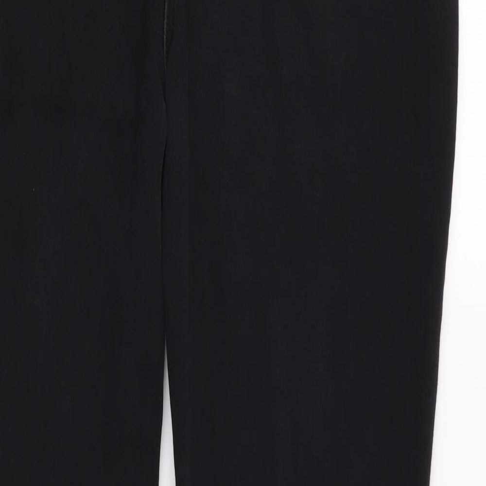 Marks and Spencer Womens Black   Straight Jeans Size 20 L27 in