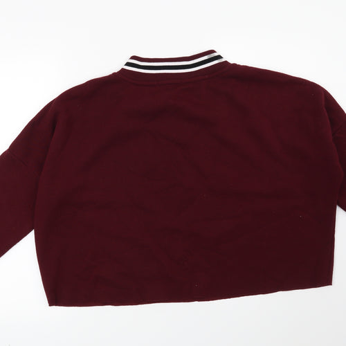 Primark Womens Red   Pullover Sweatshirt Size 12