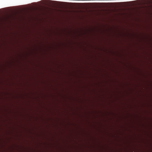 Primark Womens Red   Pullover Sweatshirt Size 12