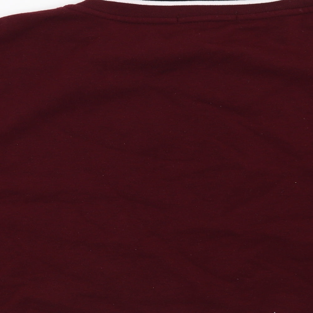 Primark Womens Red   Pullover Sweatshirt Size 12