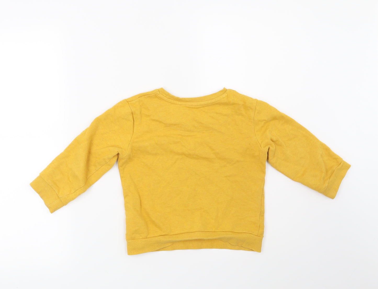 Mothercare Boys Yellow   Pullover Sweatshirt Size 4-5 Years