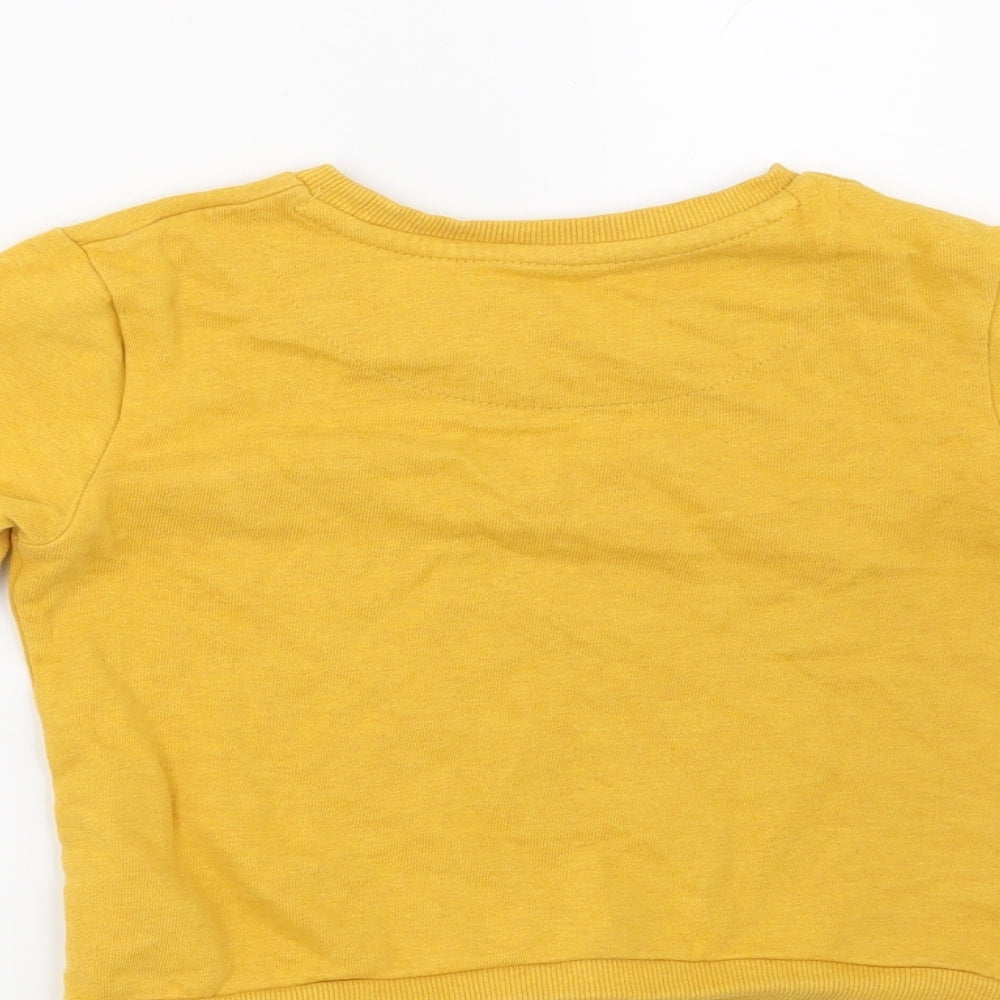 Mothercare Boys Yellow   Pullover Sweatshirt Size 4-5 Years