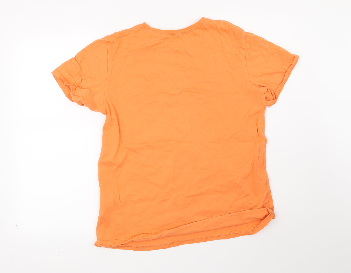 H&M Boys Orange   Basic T-Shirt Size 15 Years  - Gamers Gonna Game