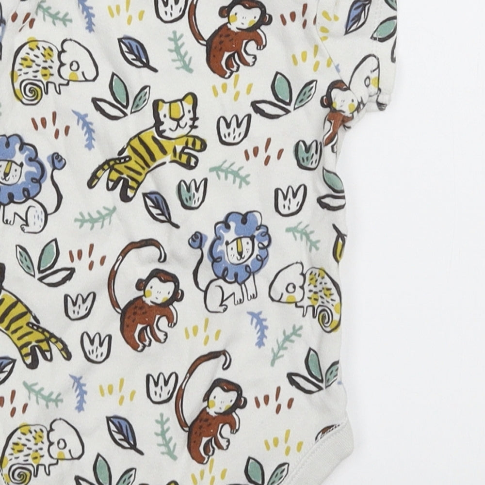 F&F Baby White   Babygrow One-Piece Size 6-9 Months