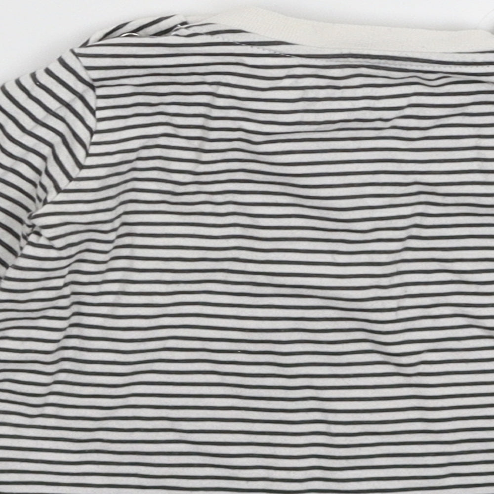 Fred & Flo Baby Multicoloured Striped  Basic T-Shirt Size 3-6 Months