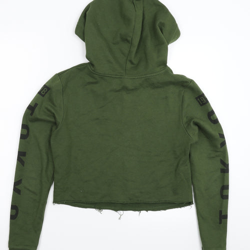 New Look Womens Green   Pullover Hoodie Size 8