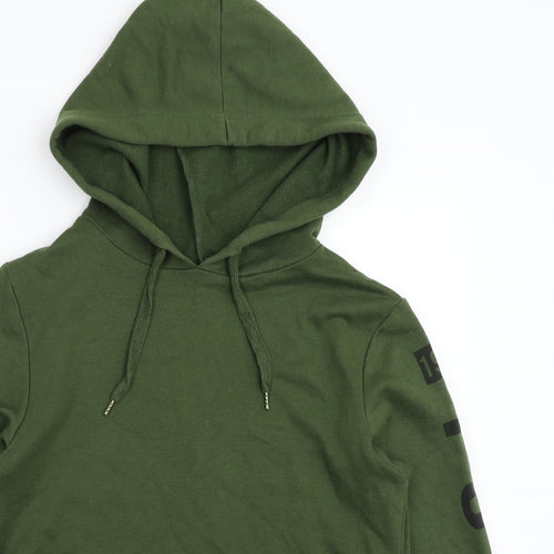 New Look Womens Green   Pullover Hoodie Size 8