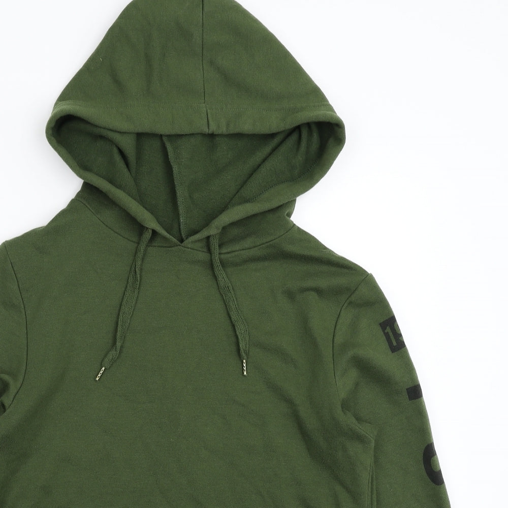 New Look Womens Green   Pullover Hoodie Size 8