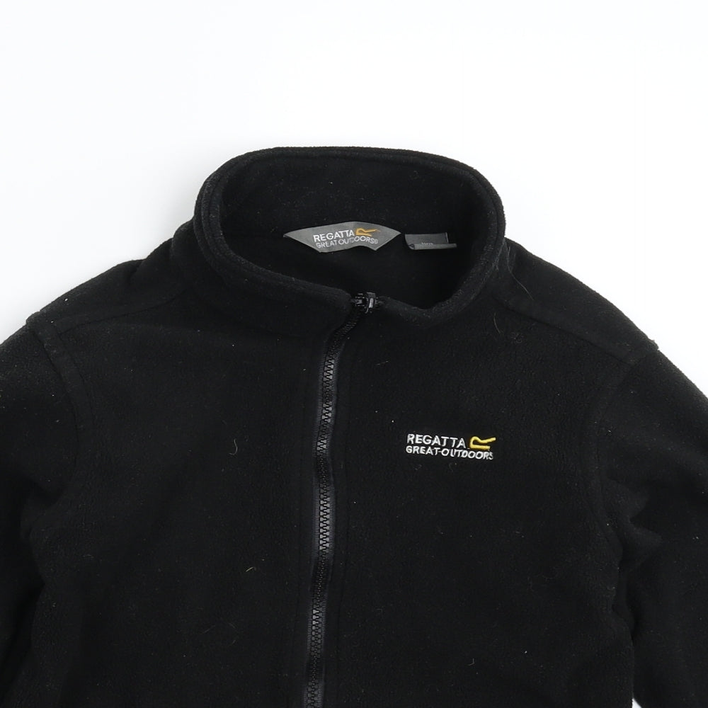 Regatta Boys Black  Fleece Jacket  Size 11-12 Years