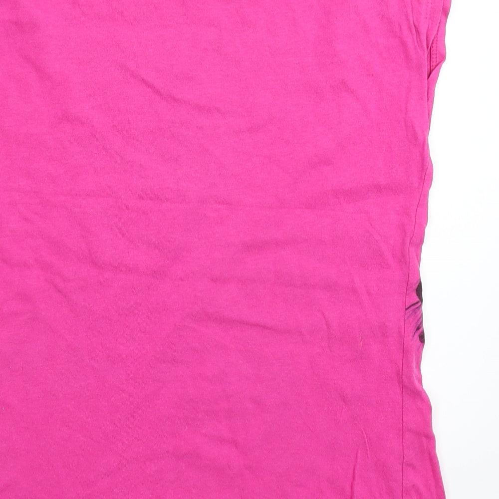 Cherokee Girls Pink   T-Shirt Dress  Size 6-7 Years