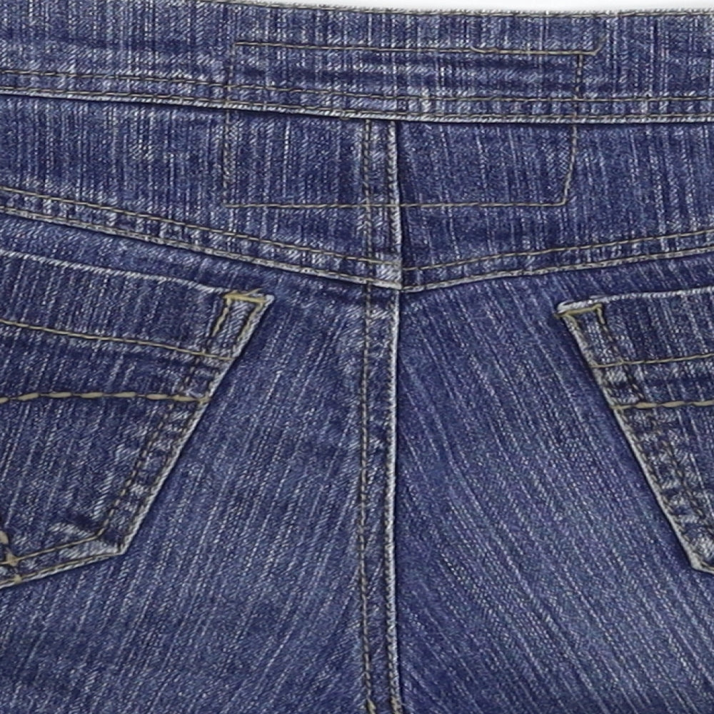 Denim Co Womens Blue  Denim Hot Pants Shorts Size 8