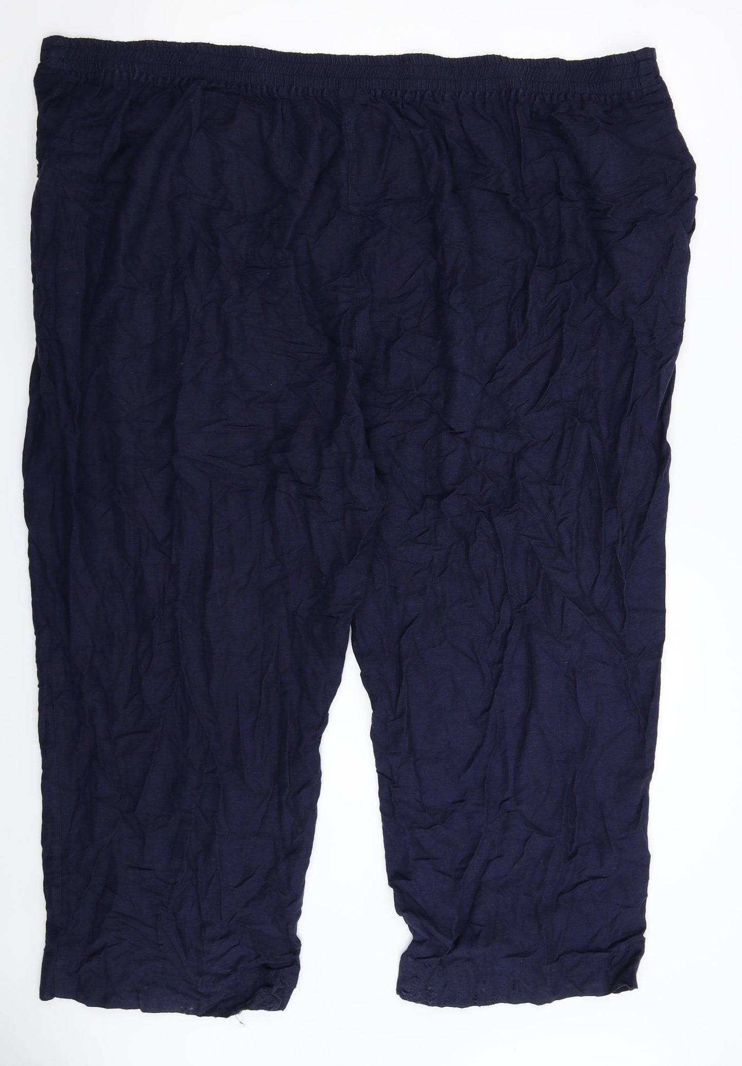 Label Be Womens Blue   Trousers  Size 50 in L25 in