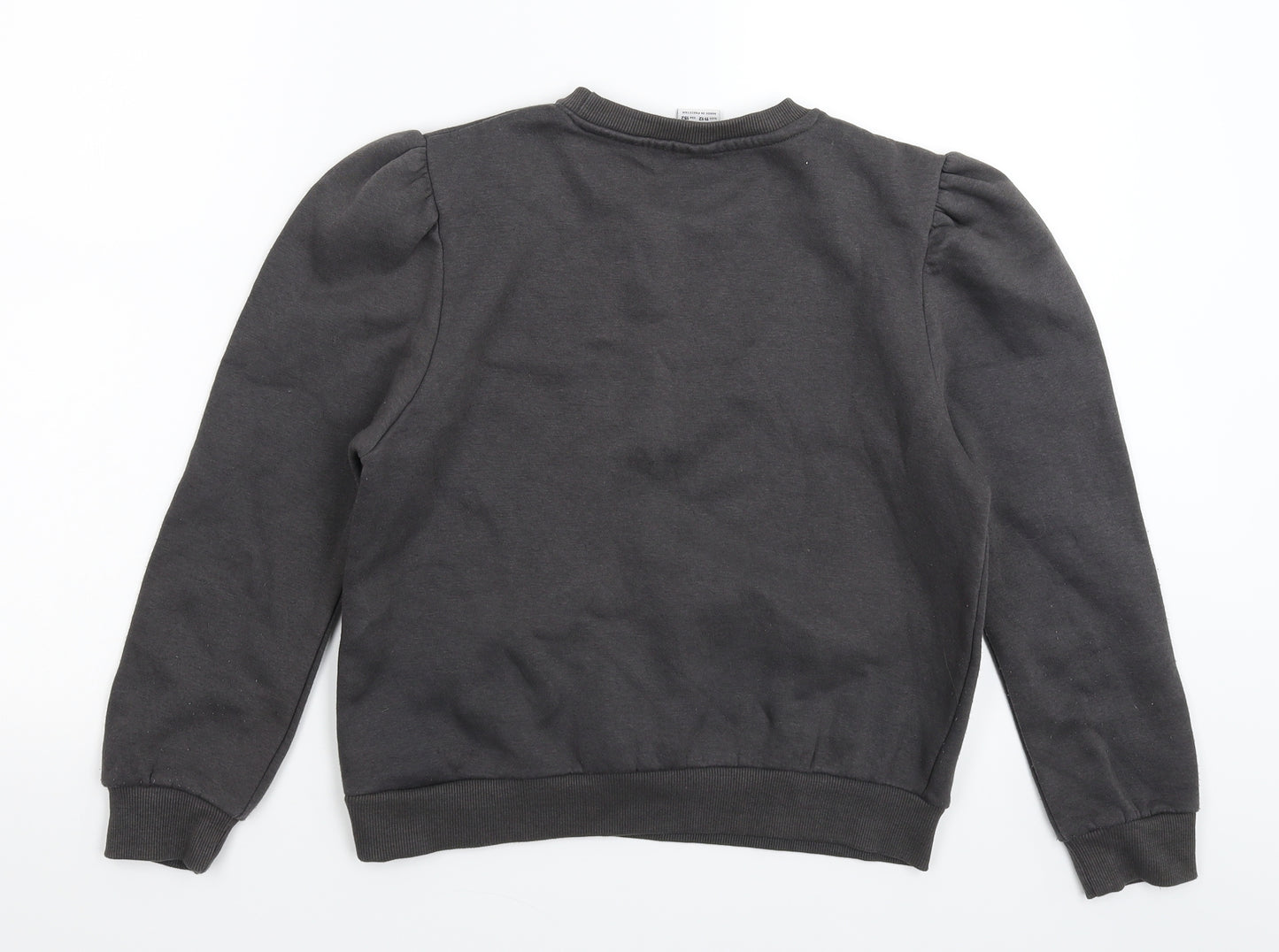 Zara Girls Grey   Pullover Sweatshirt Size 11-12 Years