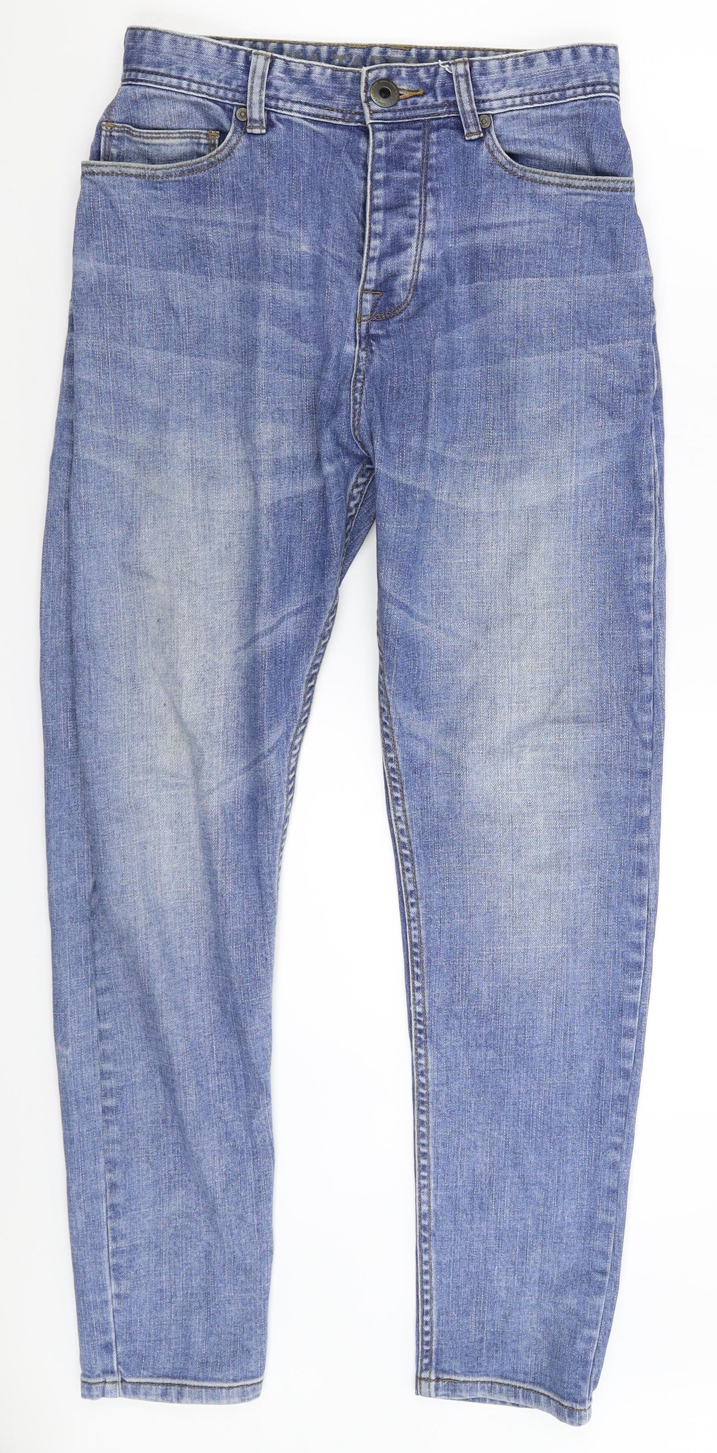 NEXT Mens Blue  Denim Straight Jeans Size 26 L28 in