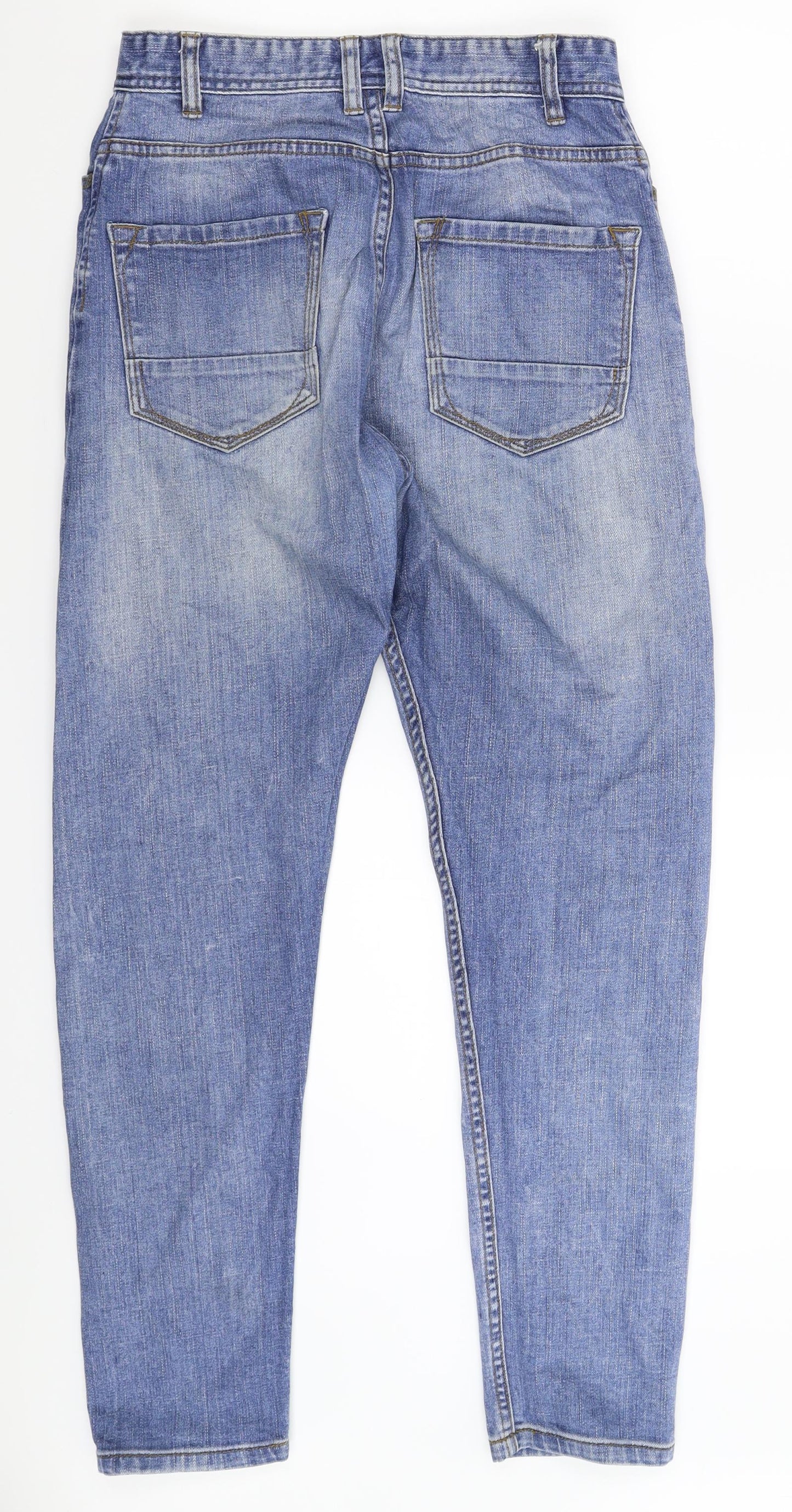 NEXT Mens Blue  Denim Straight Jeans Size 26 L28 in