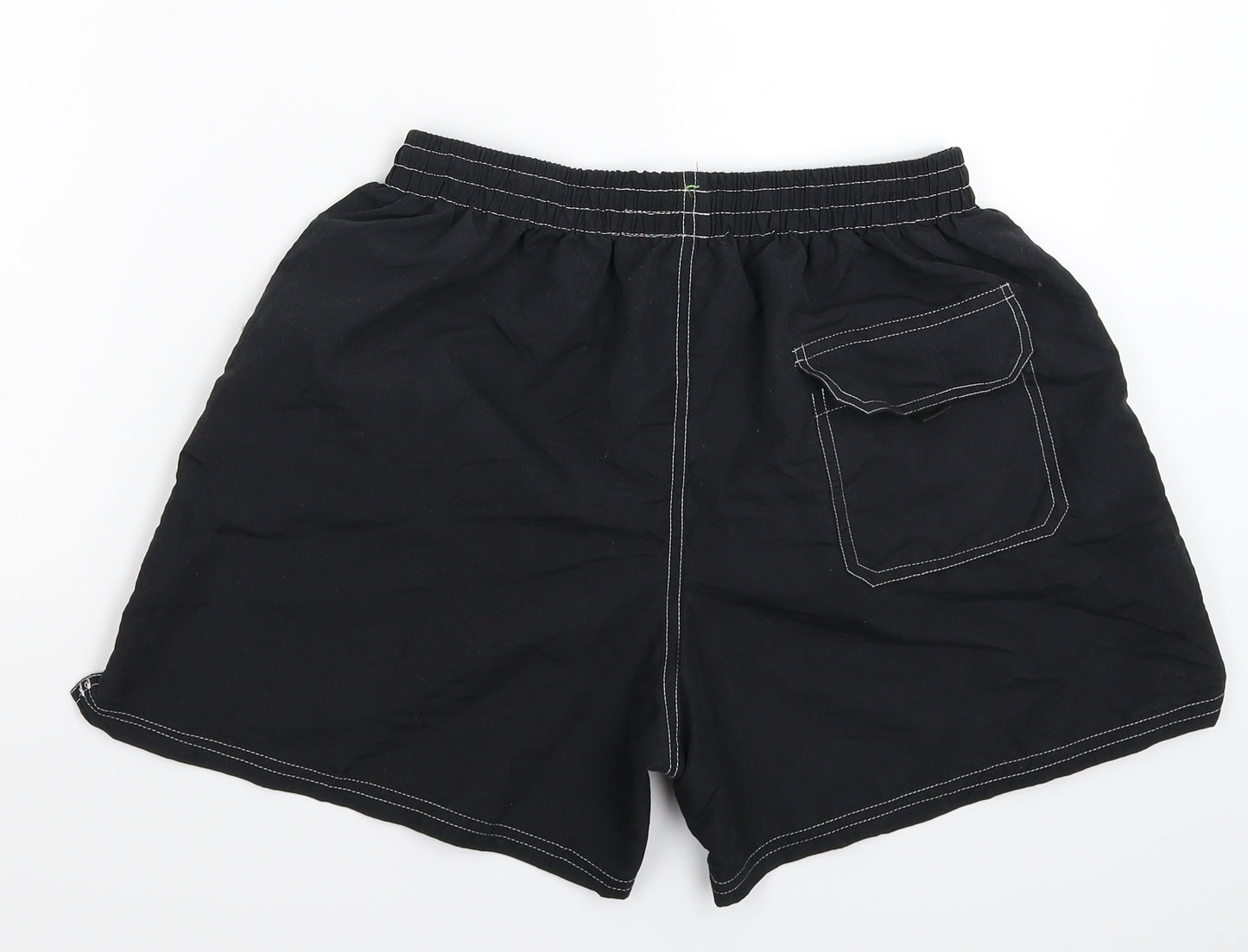 Jembelo Mens Black   Bermuda Shorts Size M