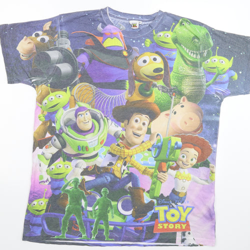 Cedar Wood State Mens Multicoloured    T-Shirt Size XL  - Toy Story