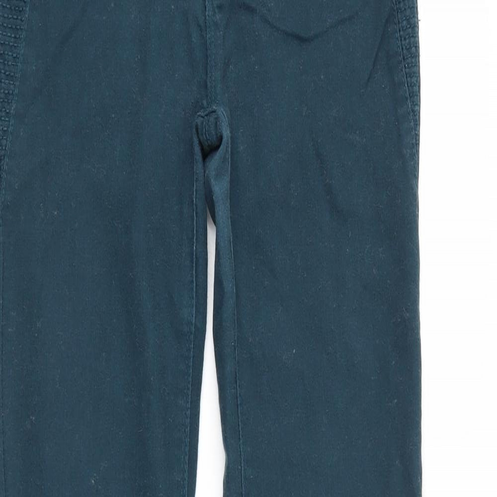DenimCo Womens Green   Skinny Jeans Size 12 L20 in