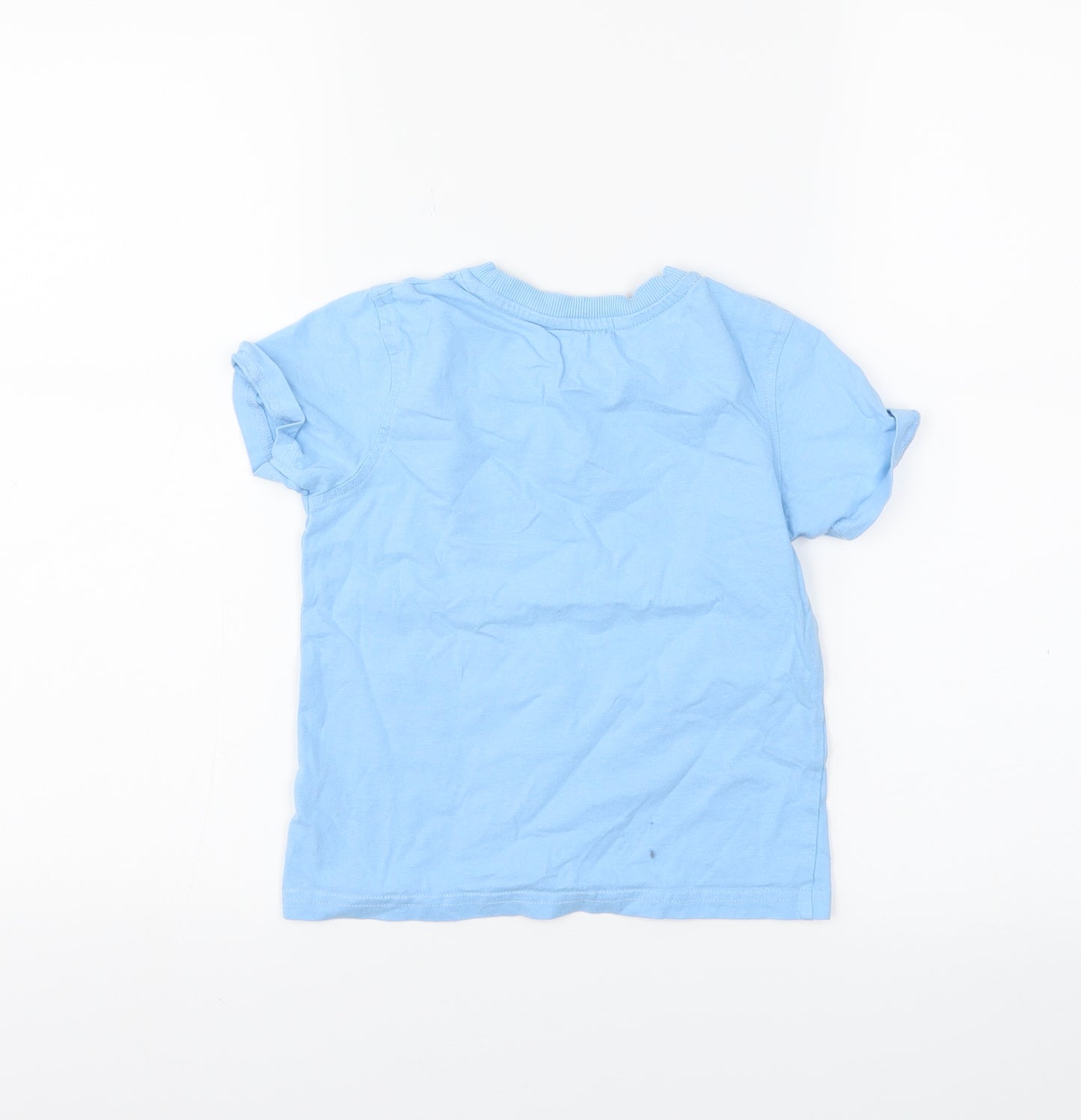George Boys Blue   Basic T-Shirt Size 4-5 Years