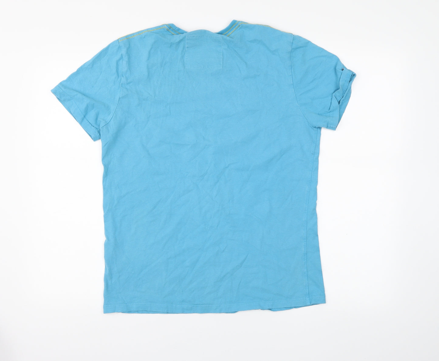 Superdry Mens Blue    T-Shirt Size L