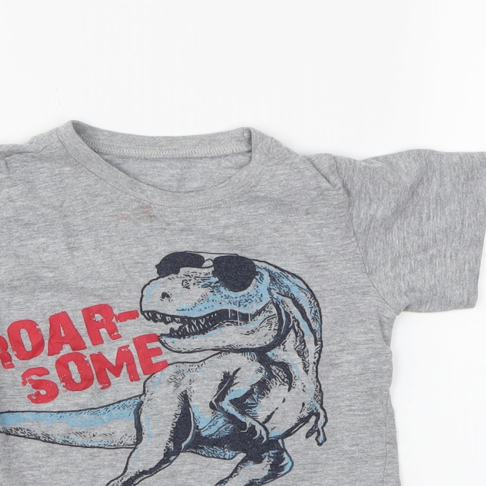 Preworn Boys Grey   Basic Casual Size 7-8 Years