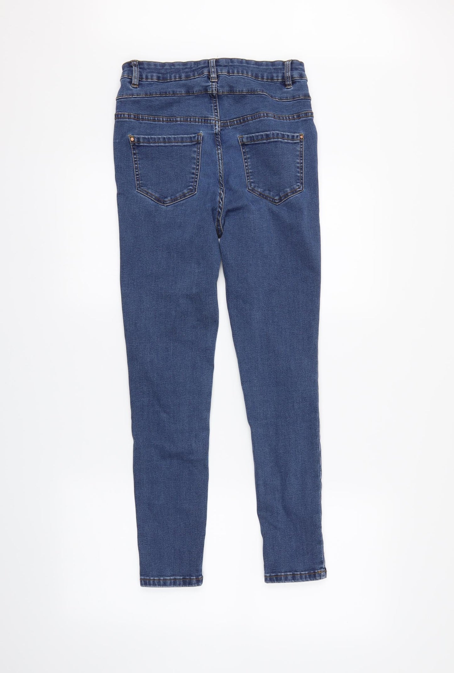 newlook Womens Black  Denim Skinny Jeans Size 10 L25 in