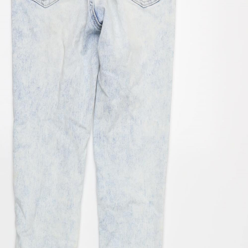 DenimCo Womens Blue  Denim Skinny Jeans Size 6 L27 in