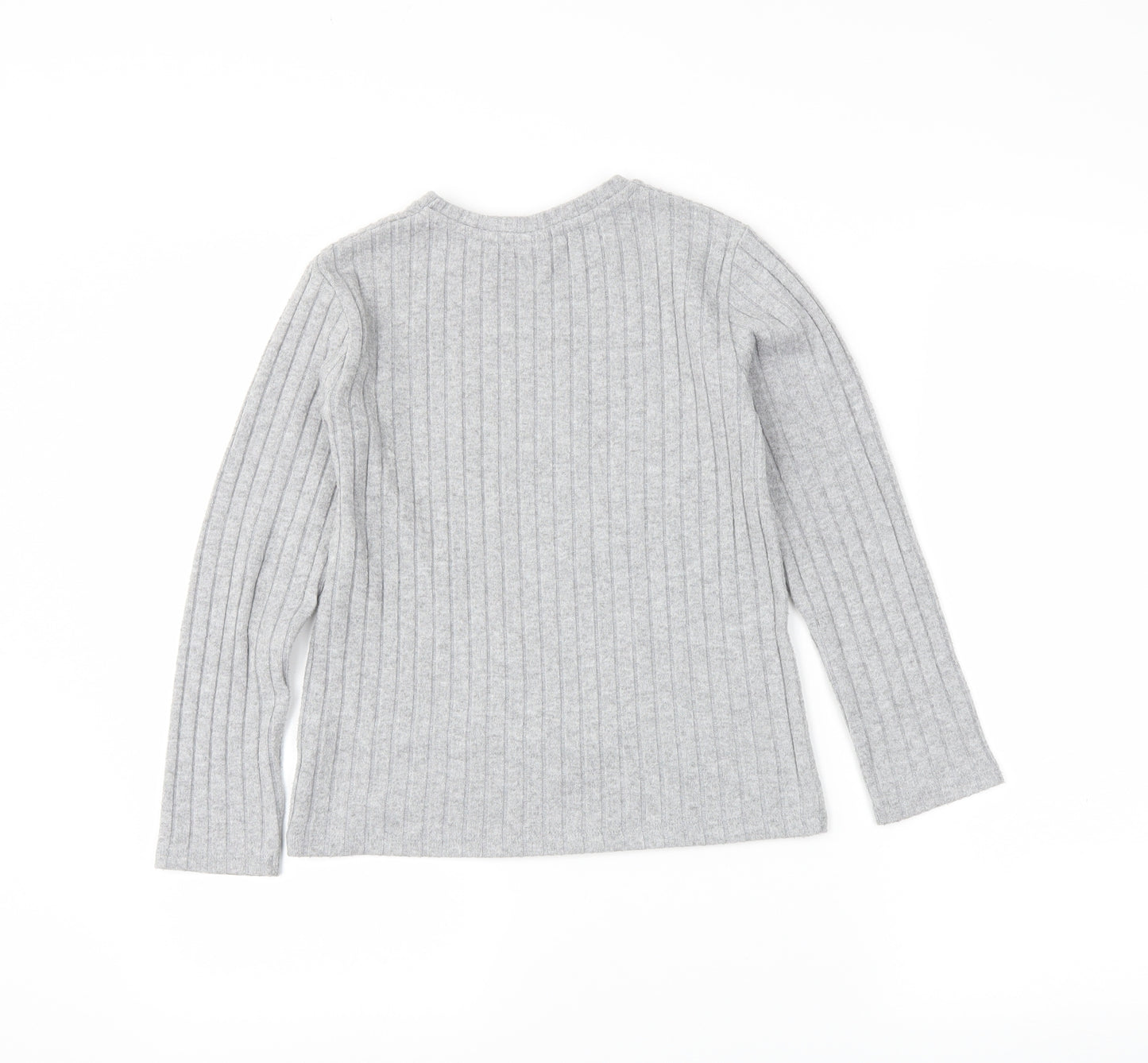 Zara Girls Grey   Pullover Jumper Size 11-12 Years
