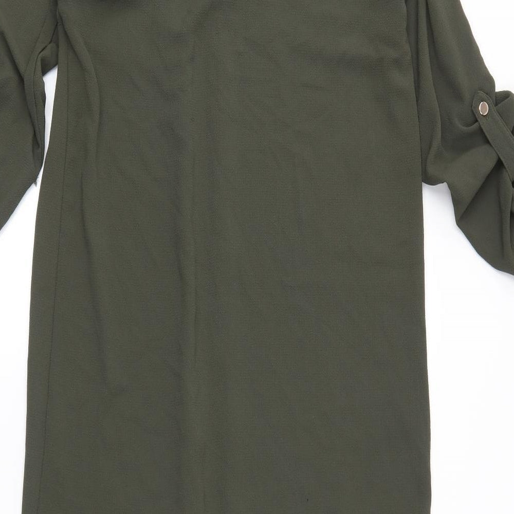 Atmosphere Womens Green   Shirt Dress  Size 6