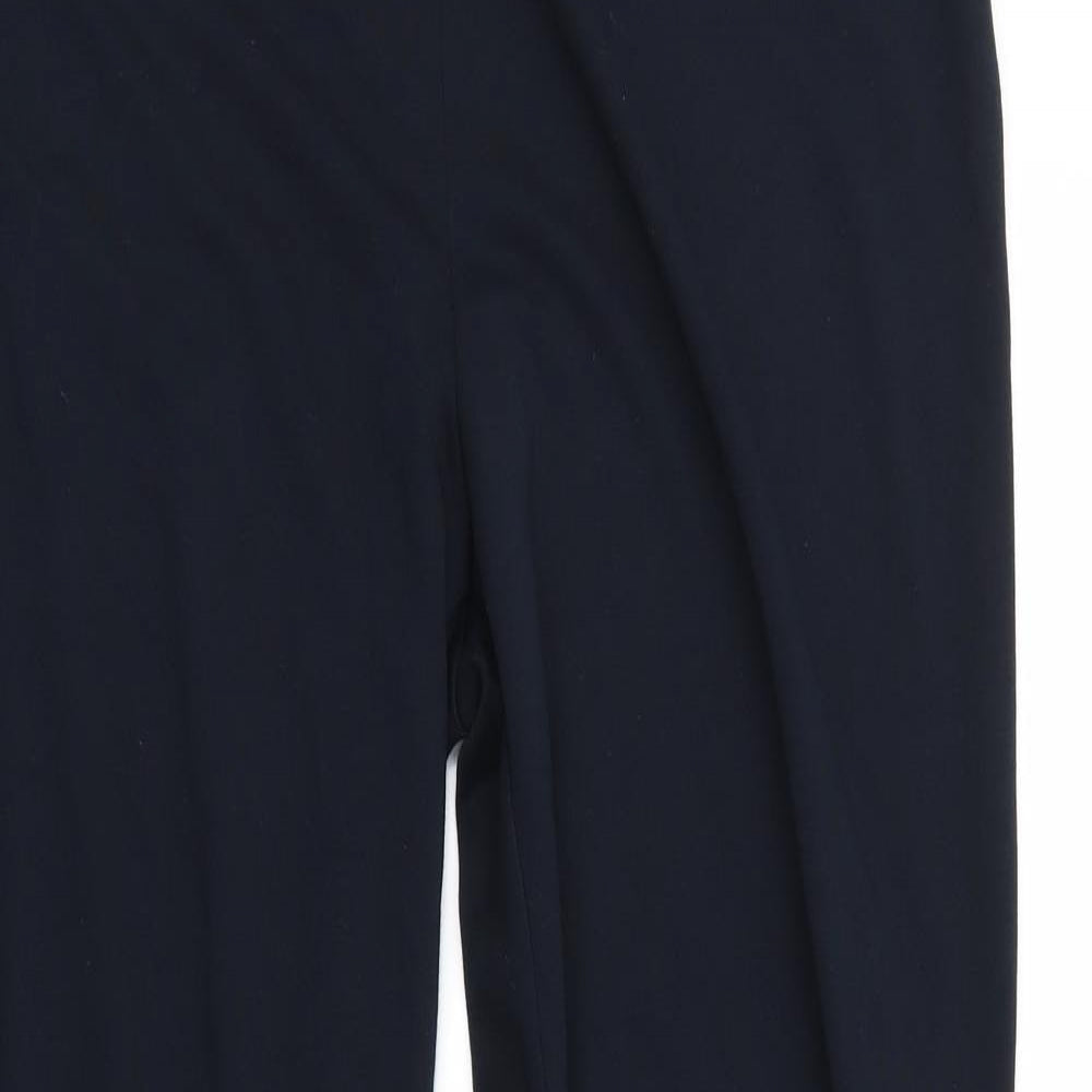 M&S Womens Blue   Trousers  Size 16 L27 in